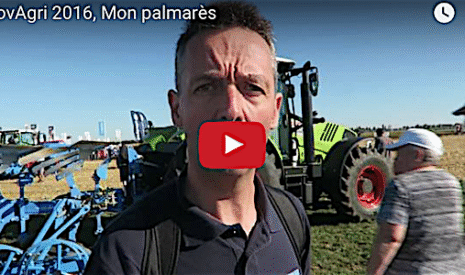 InnovAgri 2016, mon palmarès