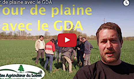 Tour de plaine en commun avec mon groupement de développement agricole