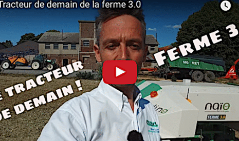 Le tracteur robot de demain à ferme 3.0