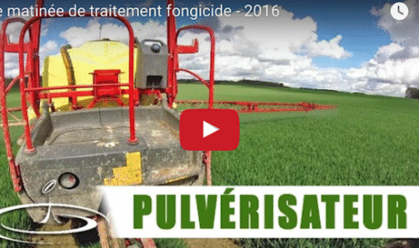 Une matinée de traitement fongicide
