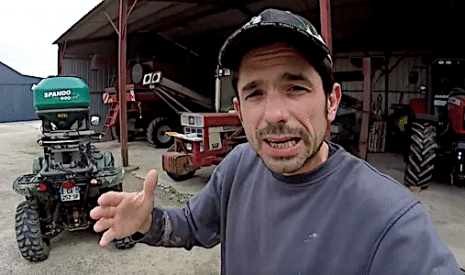 Quad agricole, révision et vidange