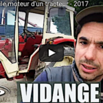 Comment je vidange mon tracteur