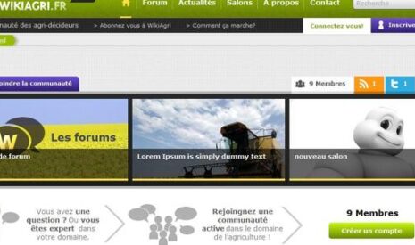 Bienvenue sur WikiAgri.fr le site des Agri-décideurs