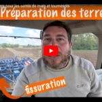 Préparation de la terre pour les semis de maïs et des tournesols