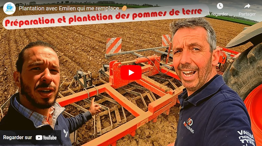 préparation et plantation des pommes de terre 13 05