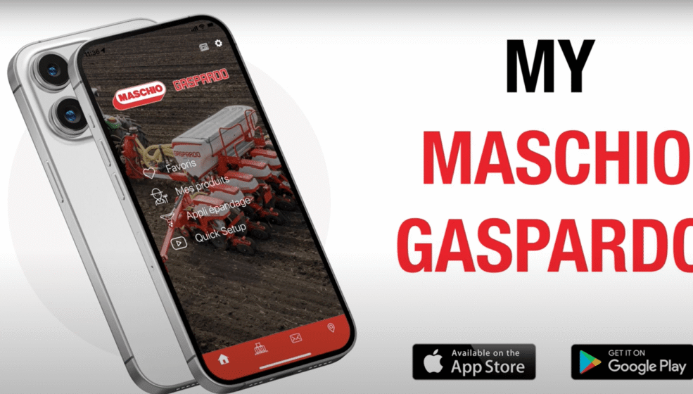 Maschio Gaspardo lance My MG App, l’application tous public pour les passionnés et les utilisateurs de la marque