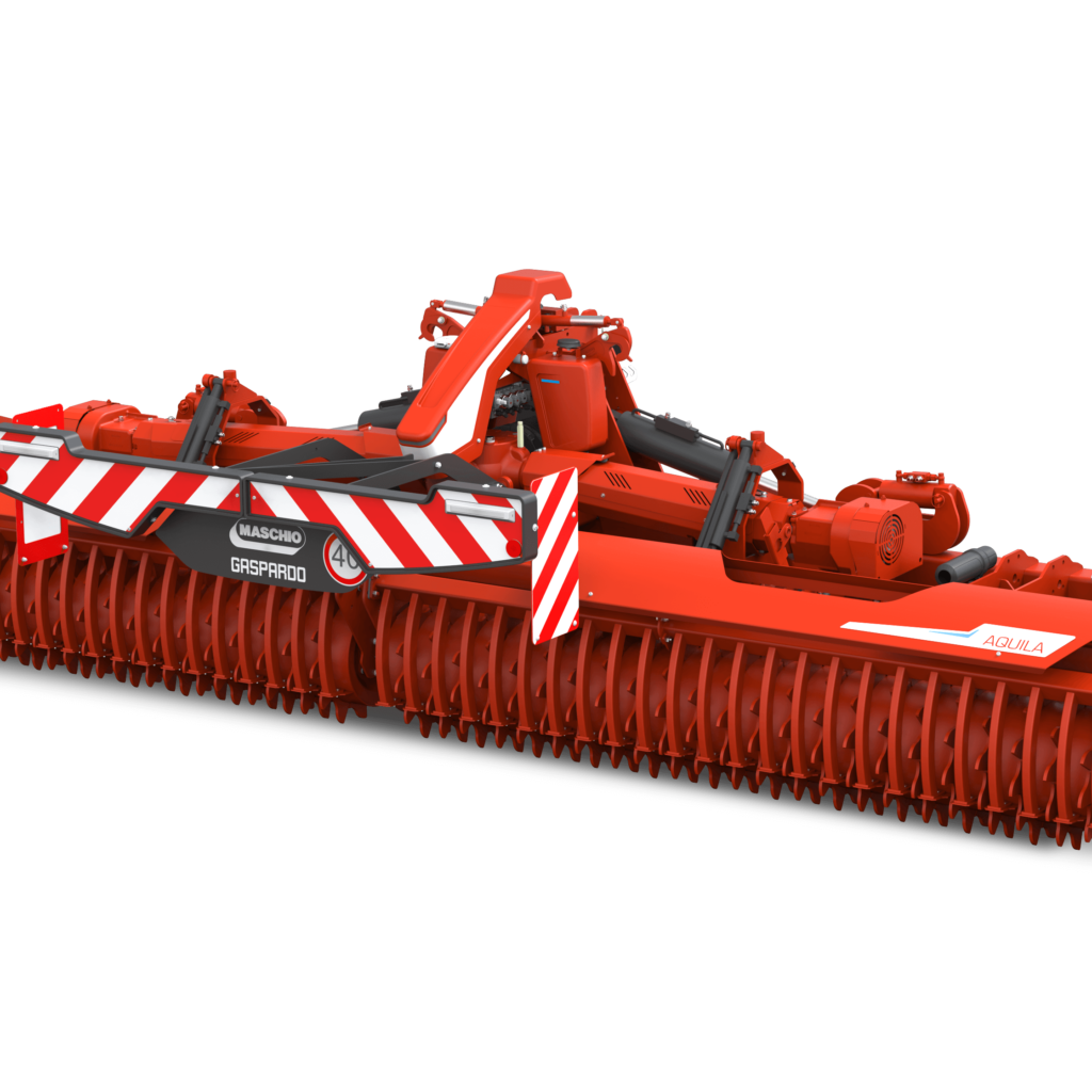 Agritechnica : Mashio Gaspardo présente sa herse rotative intelligente AQUILA ISOTRONIC