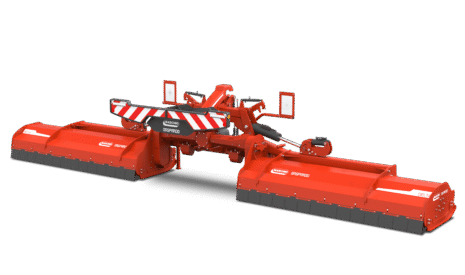 Agritechnica : Mashio Gaspardo présente le broyeur repliable DELTA