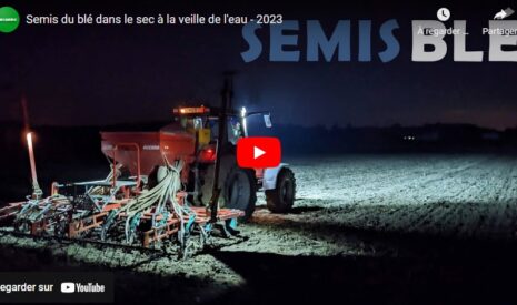 Semis du blé avant la pluie !