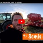 Les premiers semis de blé sont levés !