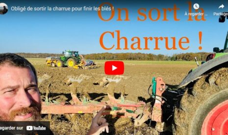 Sortir la charrue pour finir les semis de blé