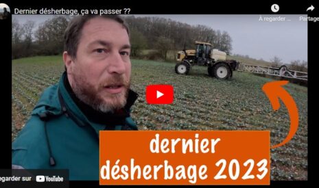 Dernier désherbage de 2023