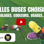 Comment choisir ses buses de pulvérisateur ? Réglage, couleur, type de buses, usages ?