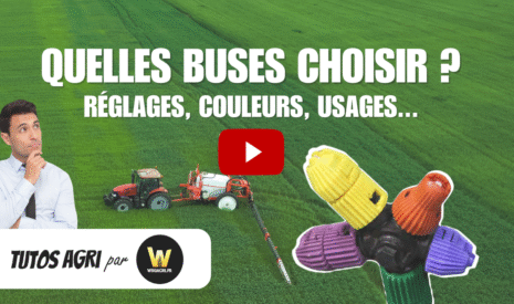 Comment choisir ses buses de pulvérisateur ? Réglage, couleur, type de buses, usages ?
