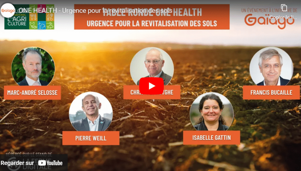 Santé unique et revitalisation des sols