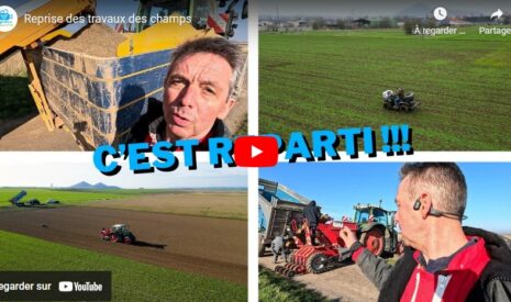 Reprise des travaux sur les champs