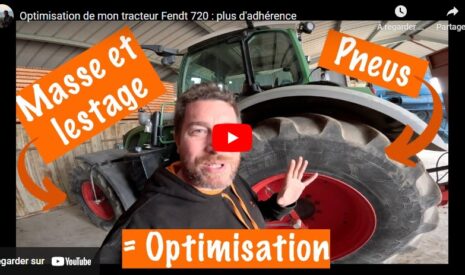 Optimisations du tracteur