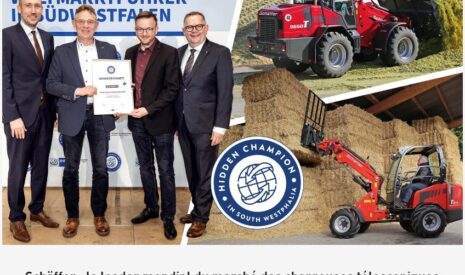 Schäffer : le leader mondial du marché des chargeuses télescopiques articulées