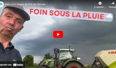 Première coupe de foin de l’année