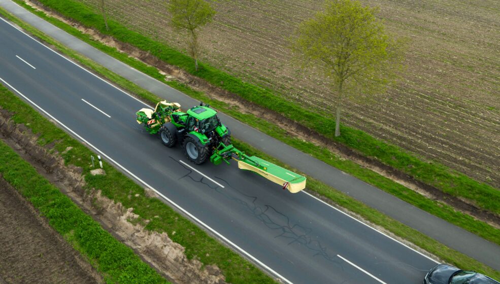Faucher plus large sans compromis sur la stabilité de l’ensemble avec le EasyCut R 450