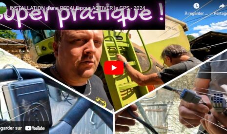 INSTALLATION d’une PÉDALE pour ACTIVER le GPS