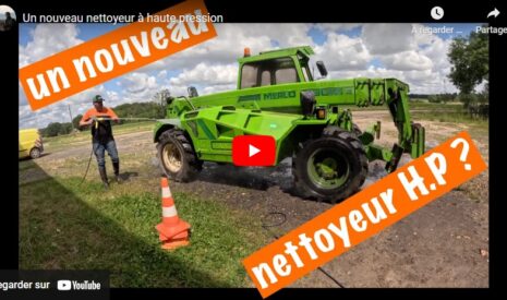 Test d’un nouveau nettoyeur haute pression