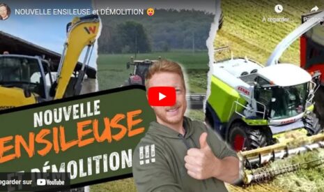 Nouvelle ensileuse sur la ferme !