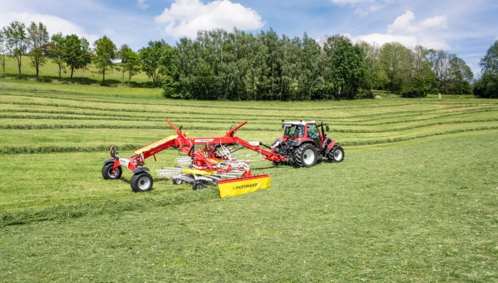 TOP VT 6820 S et TOP VT 7620 S : les nouveaux andaineurs double rotors affichent les meilleurs résultats