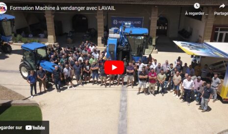 Machine à vendanger avec LAVAIL