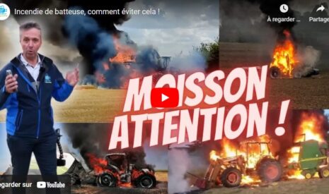 Comment éviter les incendies de batteuse ?
