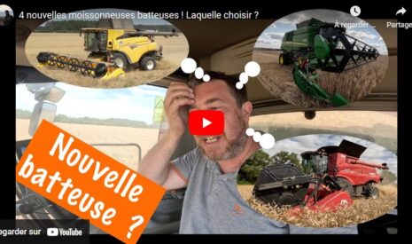 Moissonneuse batteuse : laquelle choisir ?