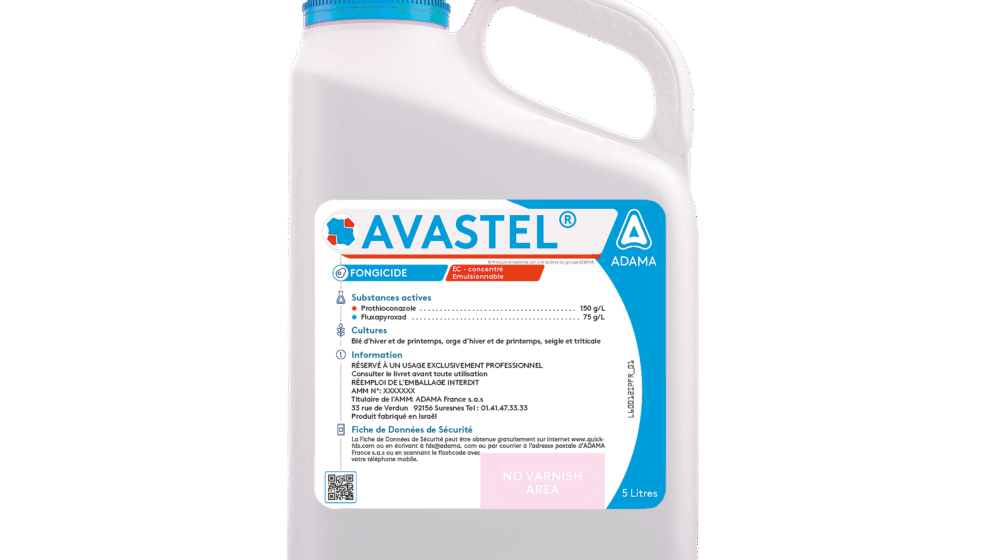 AVASTEL®, le nouveau fongicide préventif et curatif ADAMA  bénéficiant de la technologie ASORBITAL®