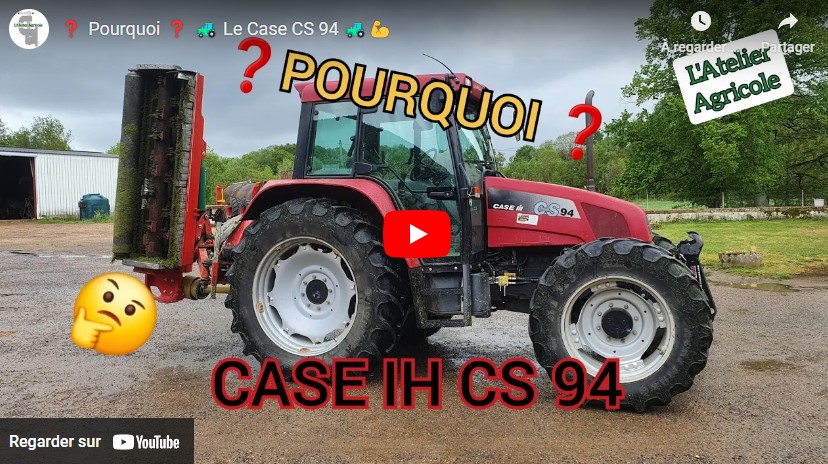 pourquoi le case ih cs 94 3007