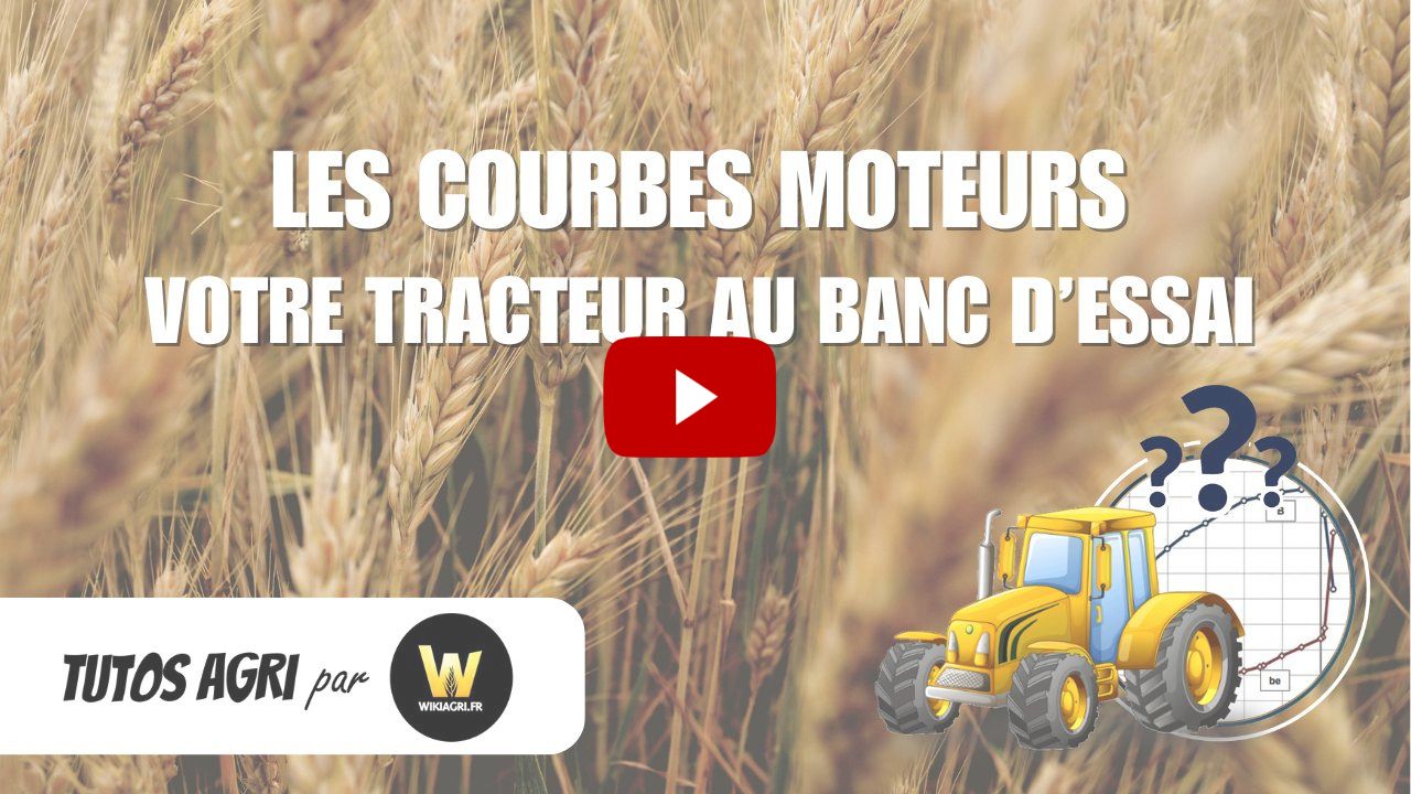 Les courbes moteurs, mettez votre tracteur au banc d'essai