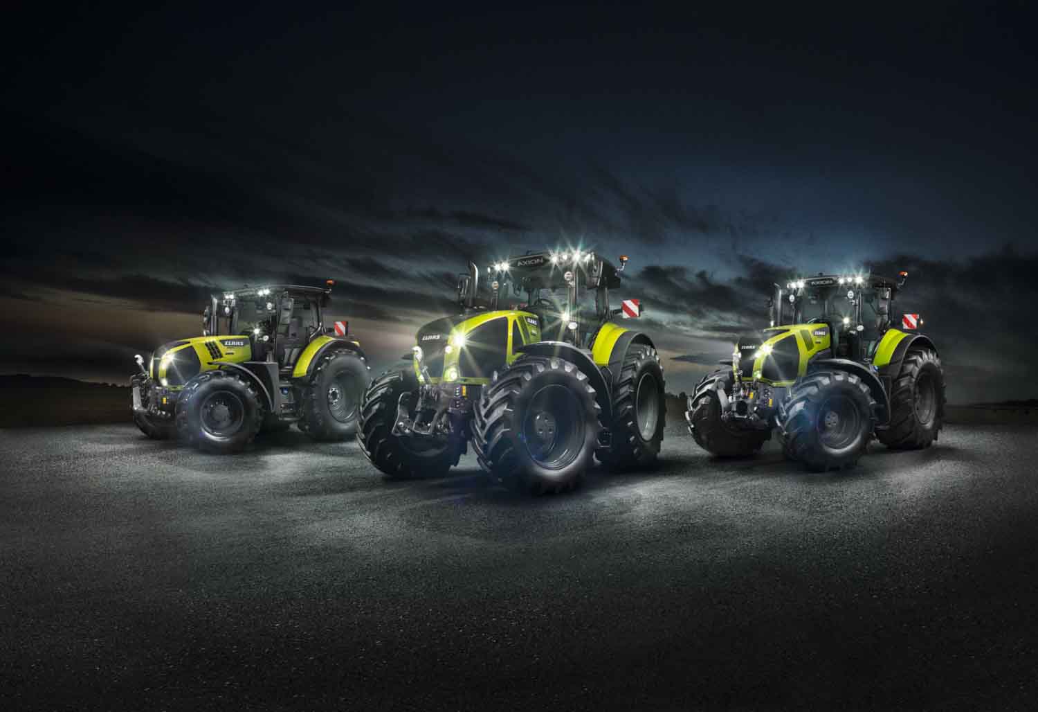 Tracteurs CLAAS ARION CMATIC et AXION CMATIC.