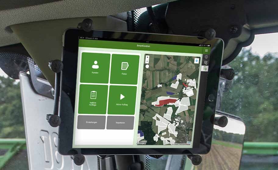 La gestion des chantiers tout en confort avec le KRONE SmartControl