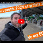 Les nouveautés de ma CUMA : hangar, batteuses, monograine…