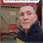 Vis à grain et panne