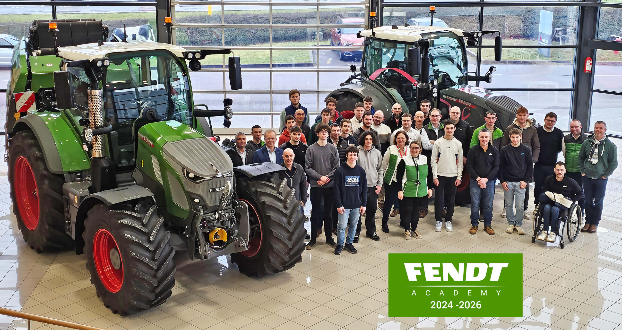 La première promotion de la Fendt Academy a été accueillie le 22 janvier 2025 sur notre site de Beauvais.