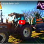 Premier passage d’engrais liquide – 2025