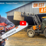 BOIS, VACHE, DRAIN…Travaux d’hiver !
