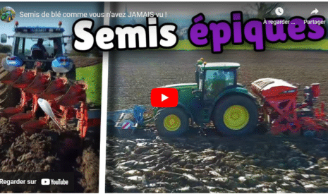 Semis de blé comme vous n’avez JAMAIS vu !