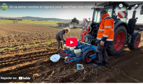 On va semer carottes et oignons pour Jean-Yves, mon Prédécesseur