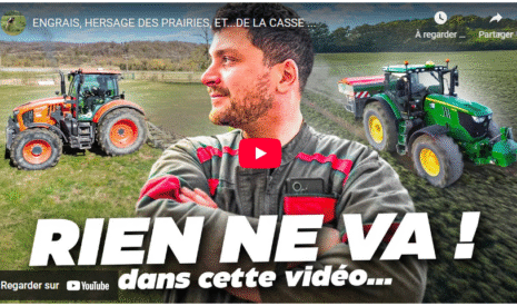 ENGRAIS, HERSAGE DES PRAIRIES, ET…DE LA CASSE …