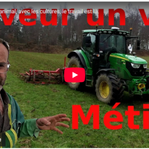 du tracteur à l'animal, avec les cultures, le travail est là.
