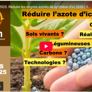 réduire les engrais azotés de synthèse d'ici 2030