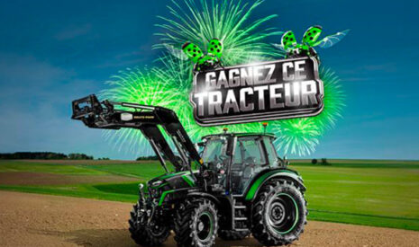 Deutz-Fahr relance son jeu-concours #Saison2LaChance avec un tracteur haut de gamme à la clé
