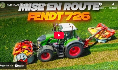Enrubannage de luzerne 2025 !