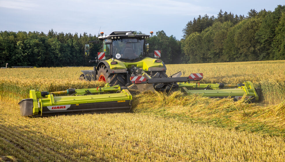 Nouveautés chaîne verte Claas