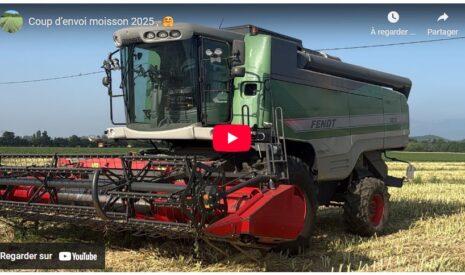 Coup d’envoi moisson 2025